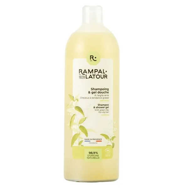 Gel de duş și şampon argilă verbină | refill