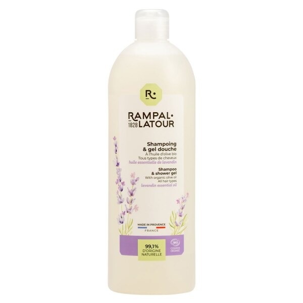 Gel de duş și şampon măsline lavandă | refill