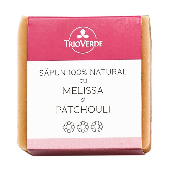 Săpun natural cu melissă şi patchouli