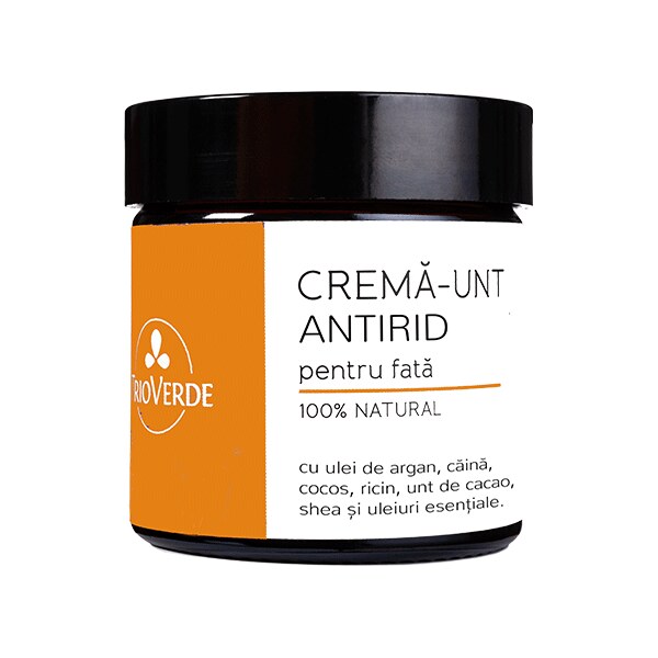 Cremă unt antirid (argan, cătină)
