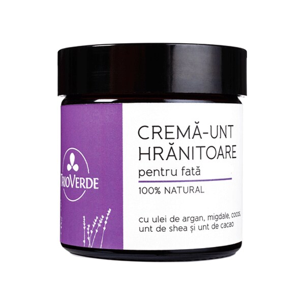Cremă unt hrănitoare (argan, shea, migdale)