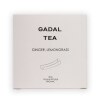 Ceai organic cu ghimbir și lemongrass (15 piramide)