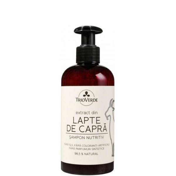 Șampon nutritiv cu extract din lapte de capră