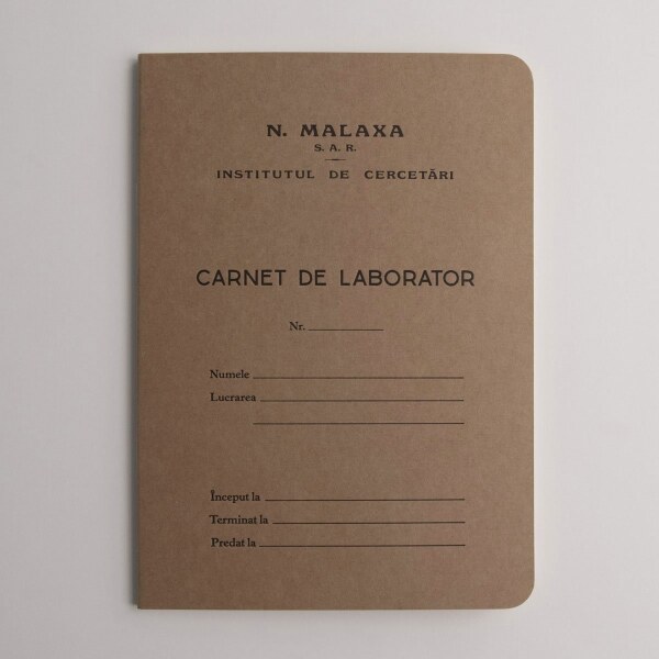 Carnet de laborator MALAXA | Fabrik
