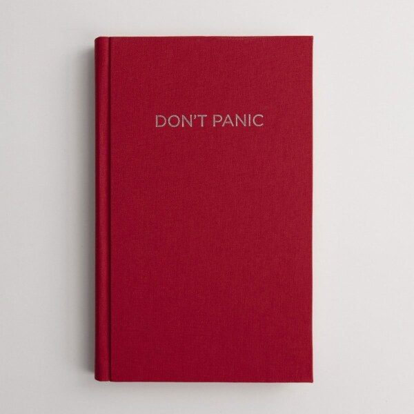 Carnet DON'T PANIC | Fabrik